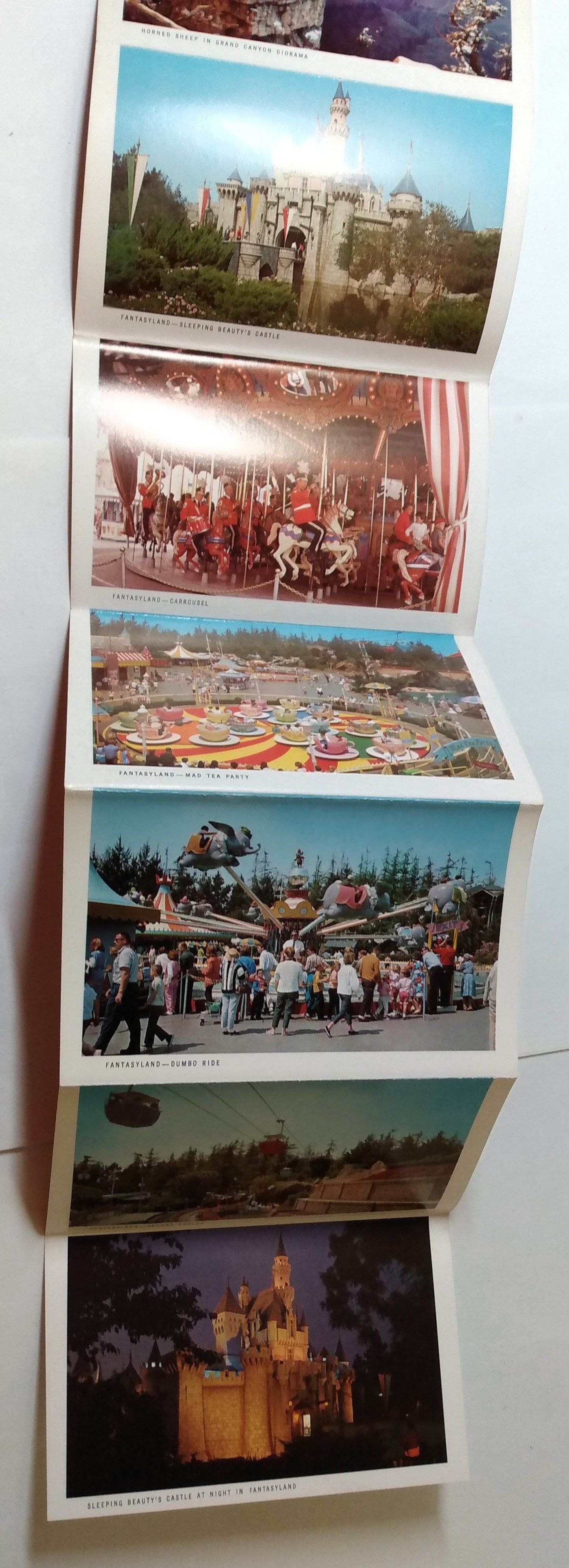 This Is Disneyland Magic Kingdom Souvenir Postcard Booklet 1960 - TulipStuff