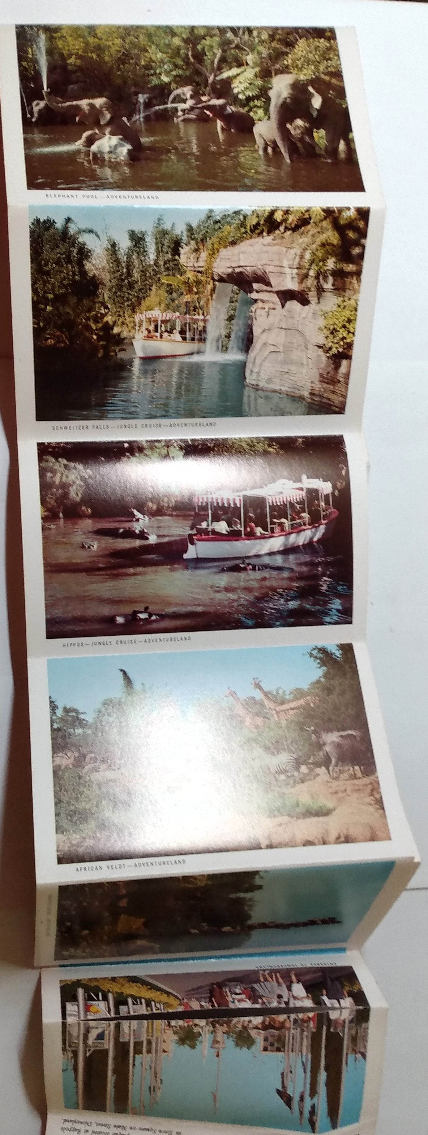 This Is Disneyland Magic Kingdom Souvenir Postcard Booklet 1960 - TulipStuff