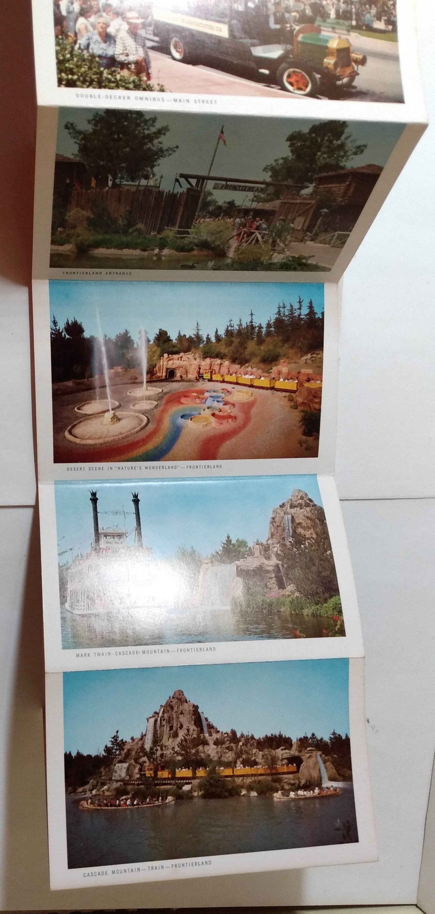 This Is Disneyland Magic Kingdom Souvenir Postcard Booklet 1960 - TulipStuff