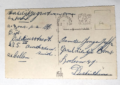 Gelukkig Nieuwjaar Happy New Year Dutch Gnomes Mushrooms 1961 - TulipStuff