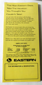 Eastern Airlines Bahamas Enchantment Vacation Packages Brochure 1968 - TulipStuff