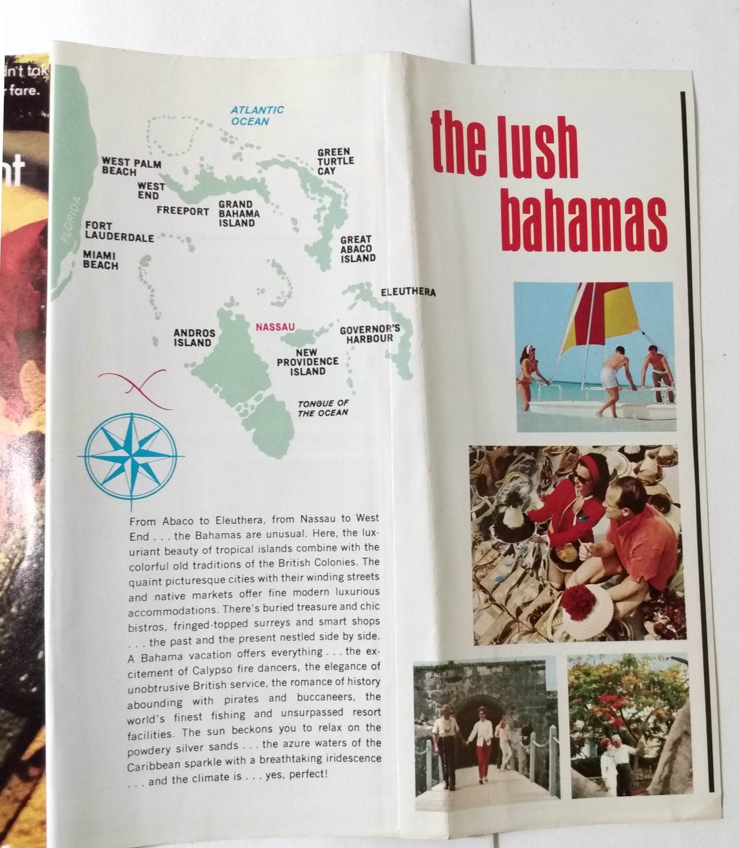 Eastern Airlines Bahamas Enchantment Vacation Packages Brochure 1968 - TulipStuff