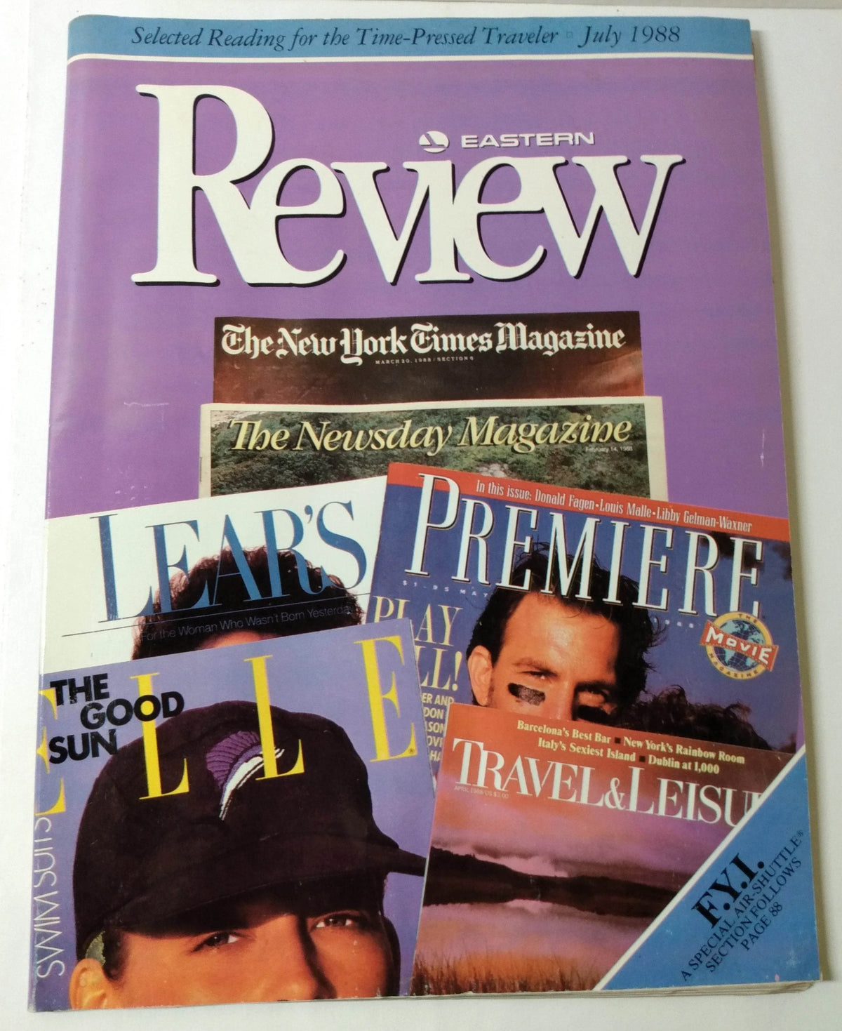 Eastern Airlines Inflight Magazine Eastern Review July 1988 – TulipStuff