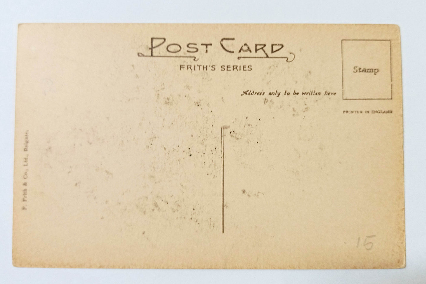 East Quantoxhead Somerset Duck Pond England Frith's 1920's - TulipStuff