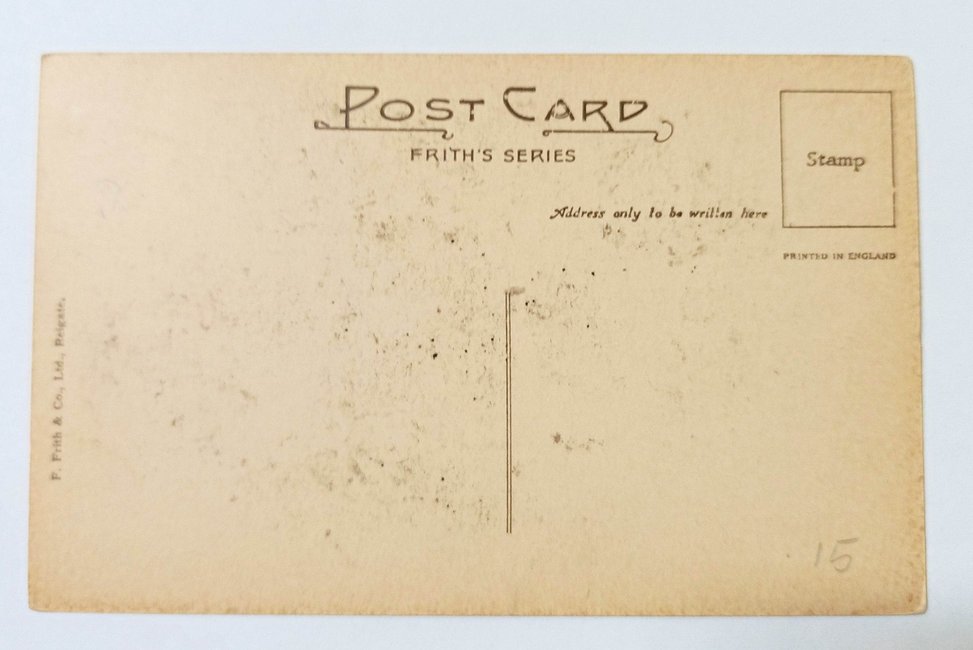 East Quantoxhead Somerset Duck Pond England Frith's 1920's - TulipStuff