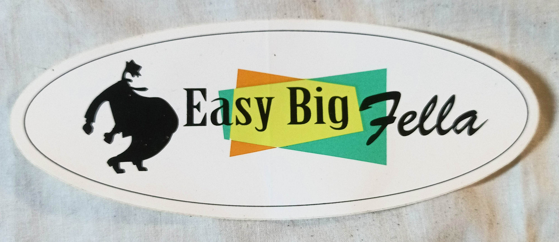 Easy Big Fella Seattle Ska Band Sticker Decal 1990's - TulipStuff