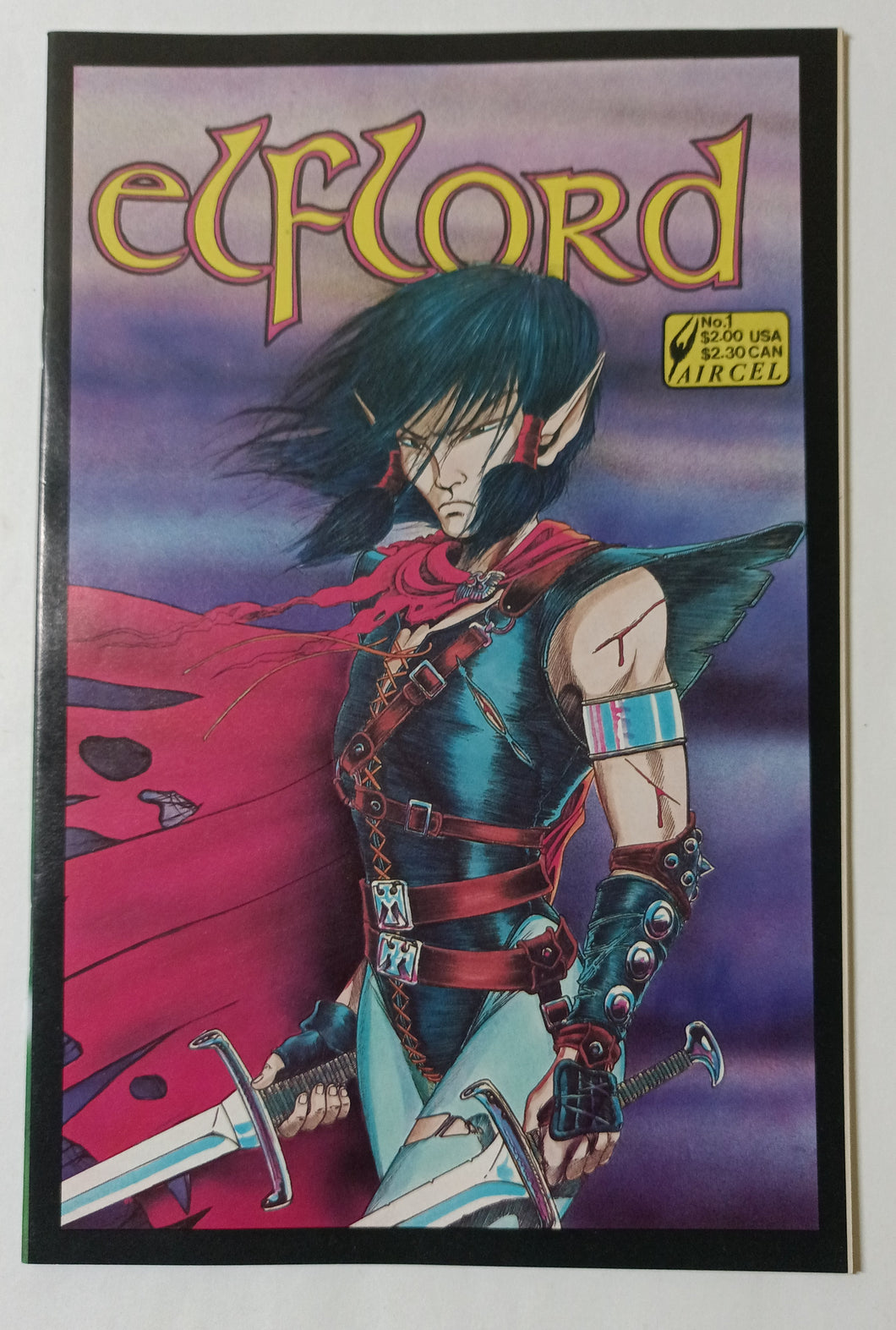 Elflord No. 1 (Series 2) Comic Book Aircel 1986 - TulipStuff