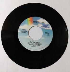 Elton John I Don't Wanna Go On With You Like That 7" Vinyl MCA 1988 - TulipStuff