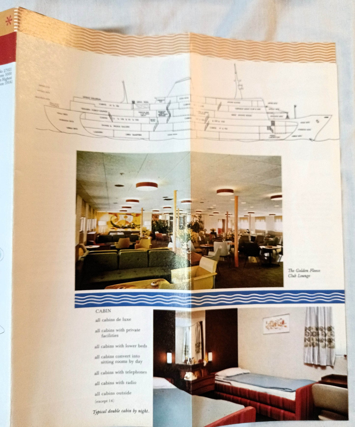 Epirotiki Lines mts Argonaut mts Jason 7-Day Golden Fleece Cruises 1967 - TulipStuff