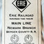Erie Railroad 1938 Suburban Timetables Mainline Newark Bergen Co RR - TulipStuff