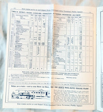 Load image into Gallery viewer, Erie Railroad Passenger Train Schedules Time Tables January 1959 - TulipStuff
