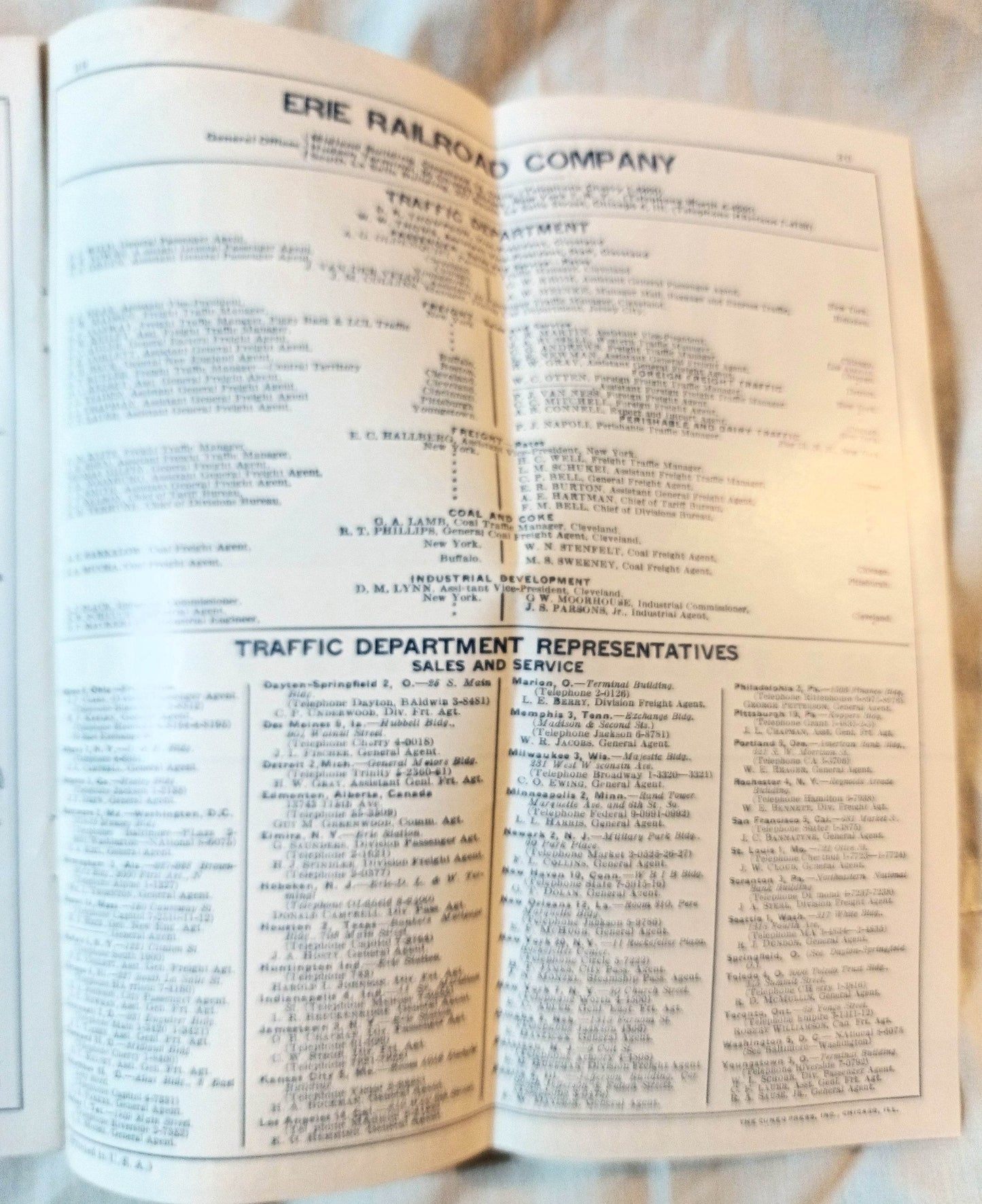 Erie Railroad Passenger Train Schedules Time Tables January 1959 - TulipStuff