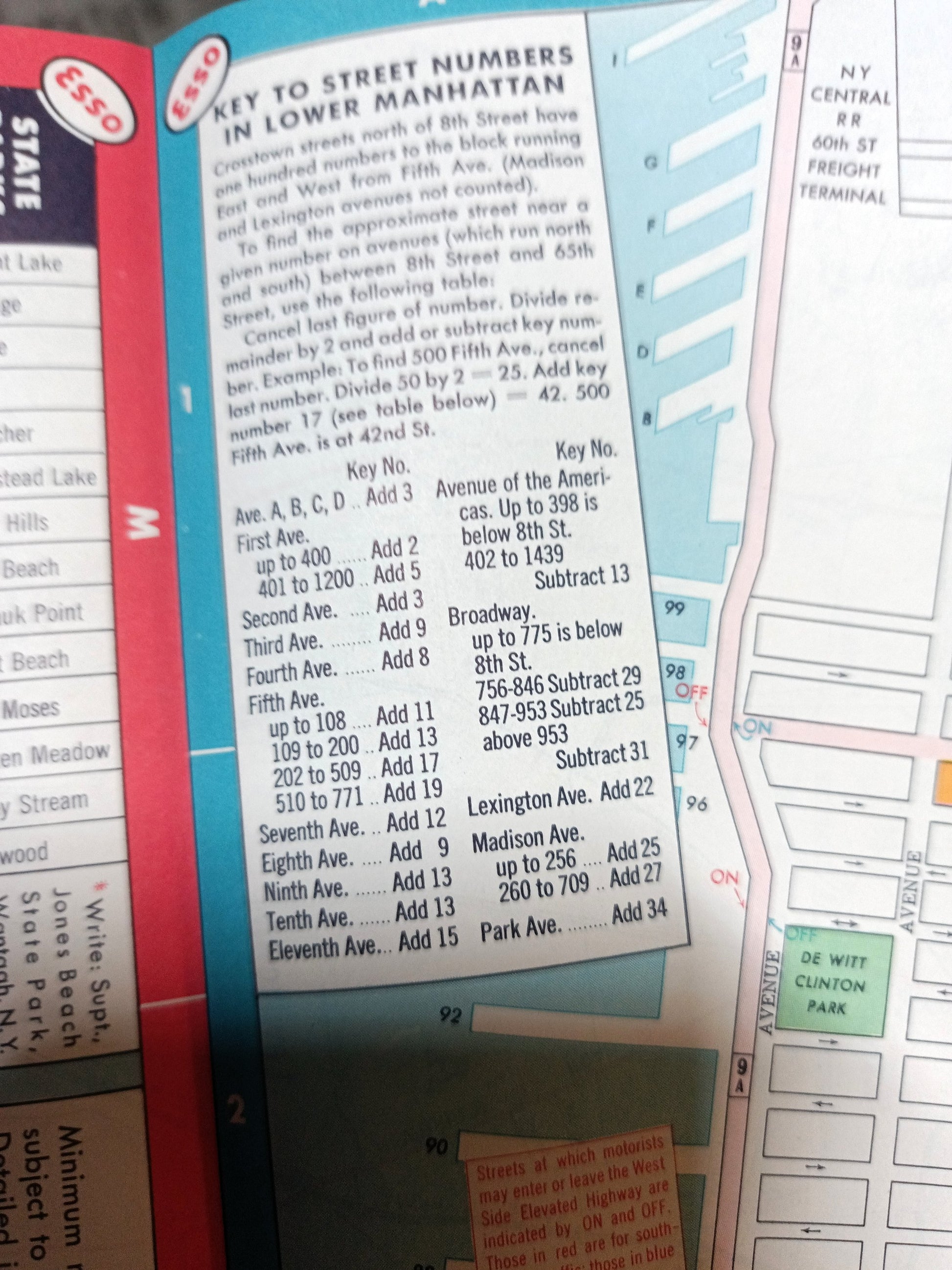 Esso New York City Long Island Map And Visitor Guide World's Fair 1964 - TulipStuff