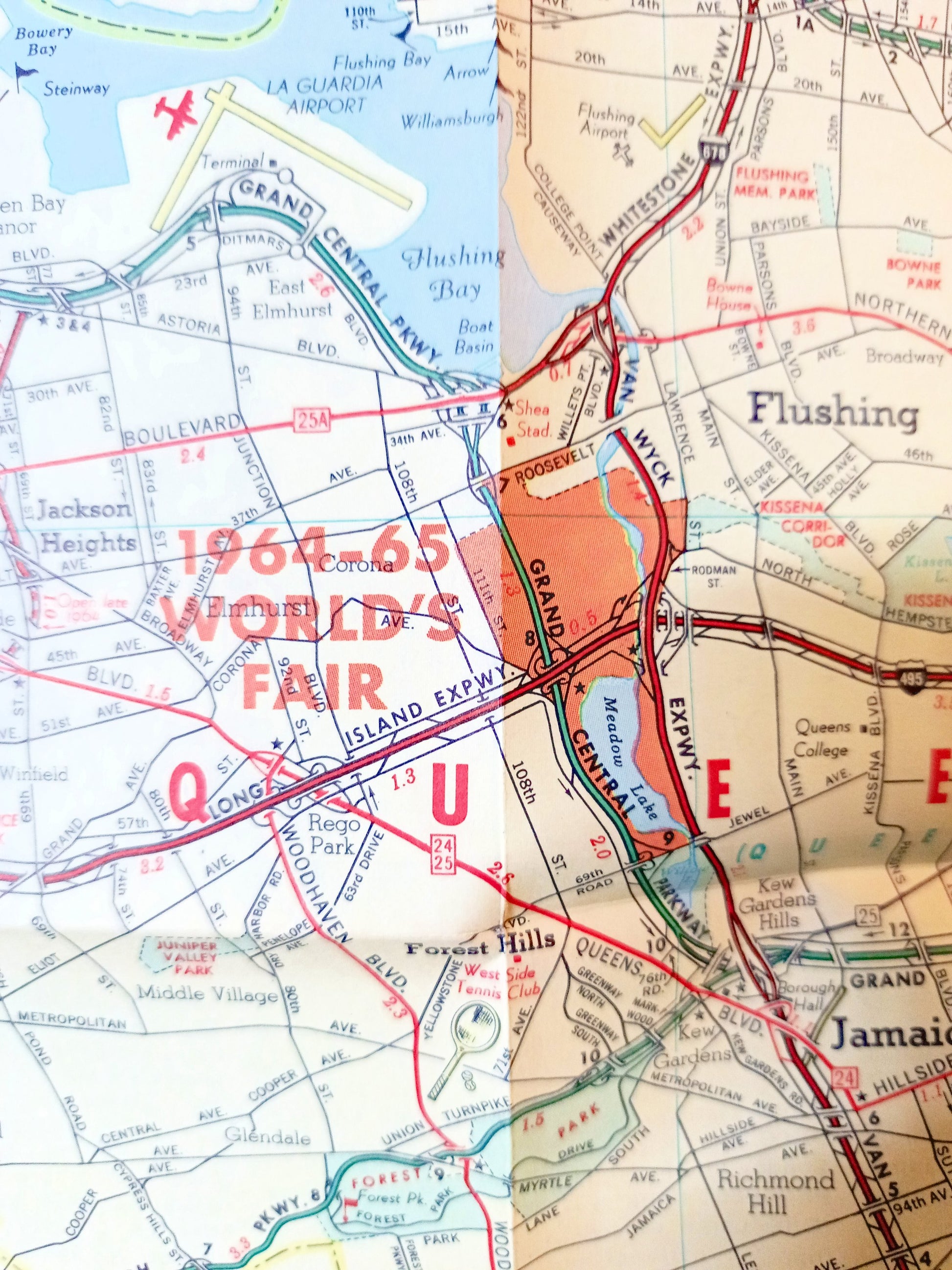 Esso New York City Long Island Map And Visitor Guide World's Fair 1964 - TulipStuff