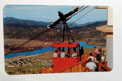 Estes Park Aerial Tramway Rocky Mountain Natl Park Colorado 1950's - TulipStuff