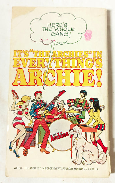 Everything's Archie Bantam Paperback 1969 Veronica Jughead Riverdale - TulipStuff