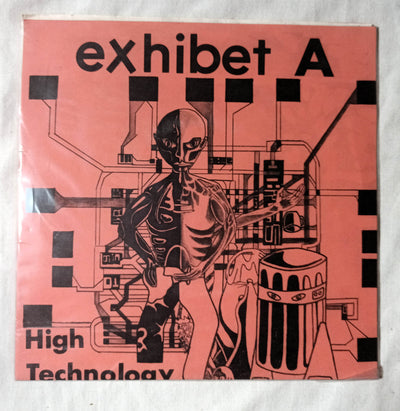 Exhibet A High Technology b/w Machines of War Vinyl 7" UK 1981 - TulipStuff