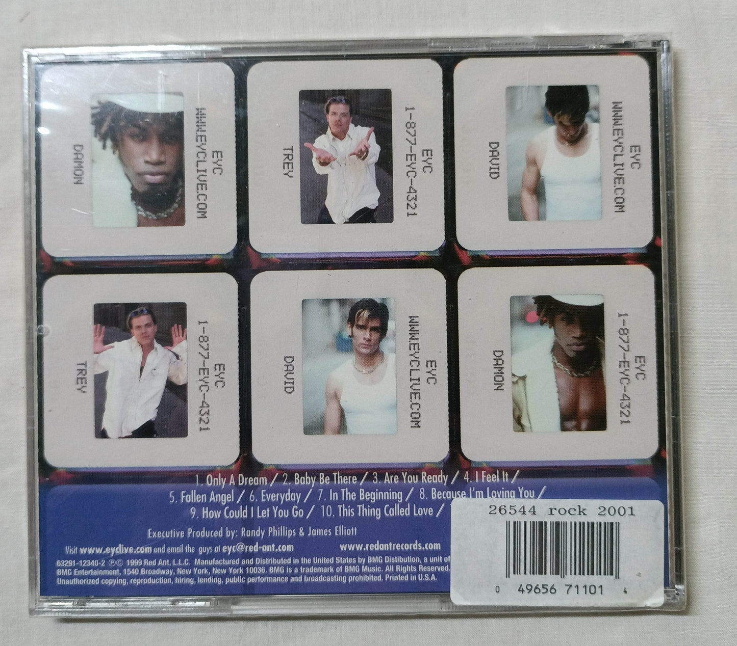 E.Y.C. I Feel It Pop Rock Contemporary R&B Album CD 1999 - TulipStuff