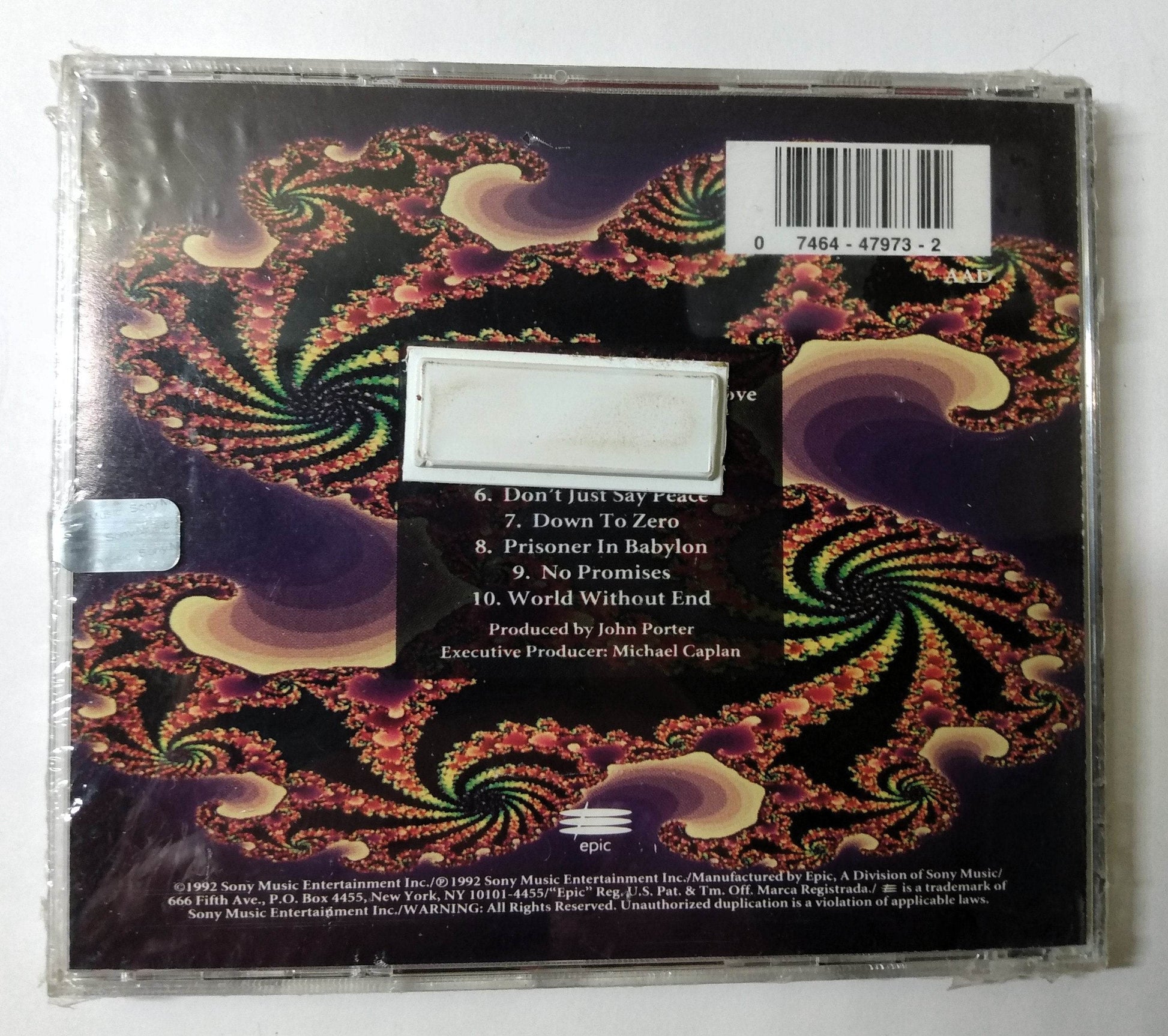 Eye & I S/T NYC Funk Metal Album CD Epic 1992 - TulipStuff