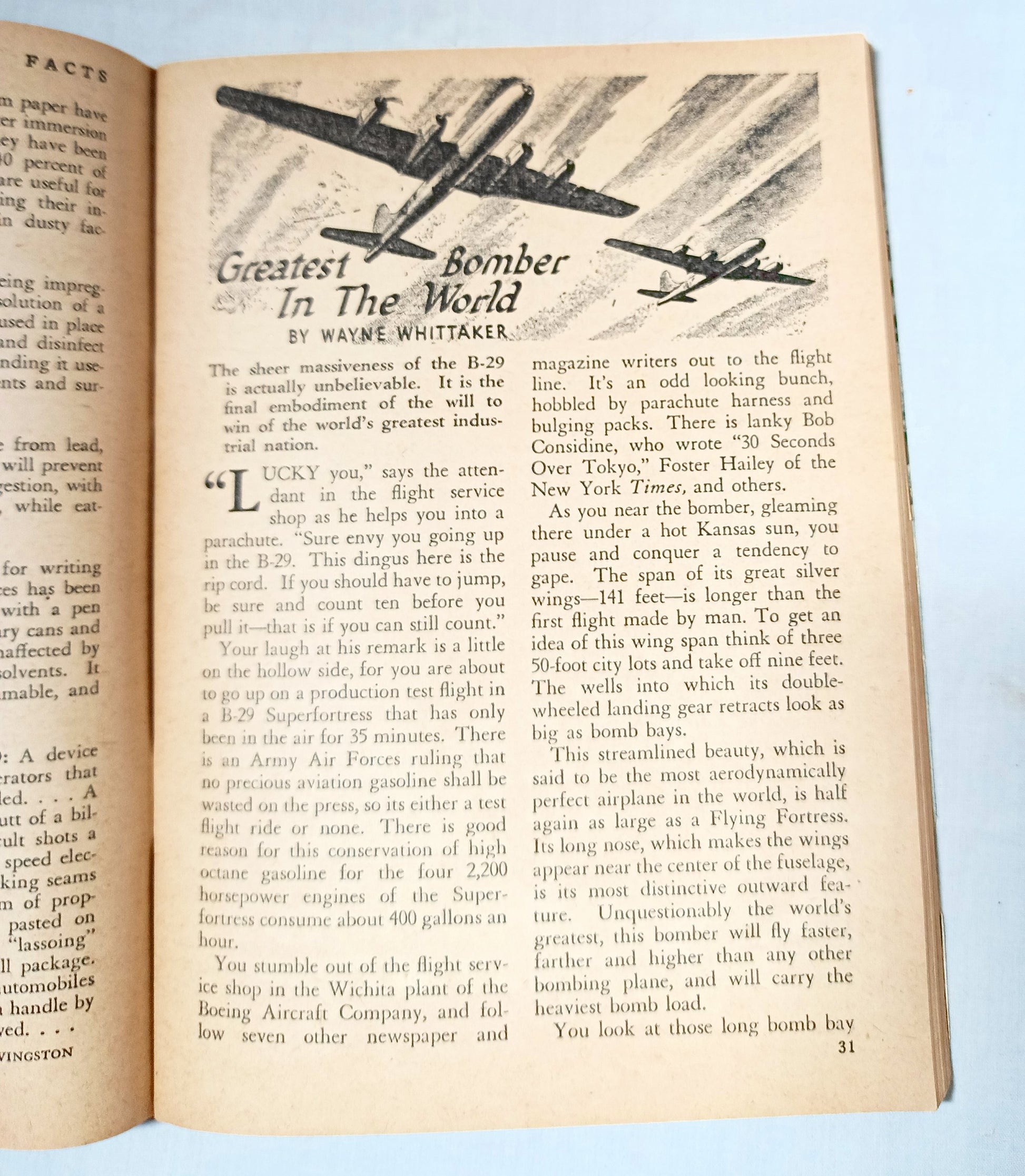 Facts - The Magazine Of Essential Reading September 1944 WW2 D-Day - Tuliptuff