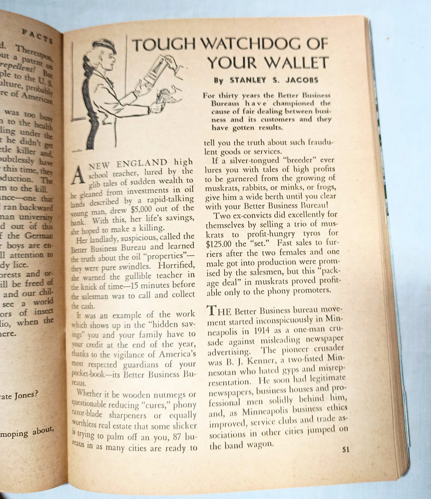 Facts - The Magazine Of Essential Reading September 1944 WW2 D-Day - Tuliptuff