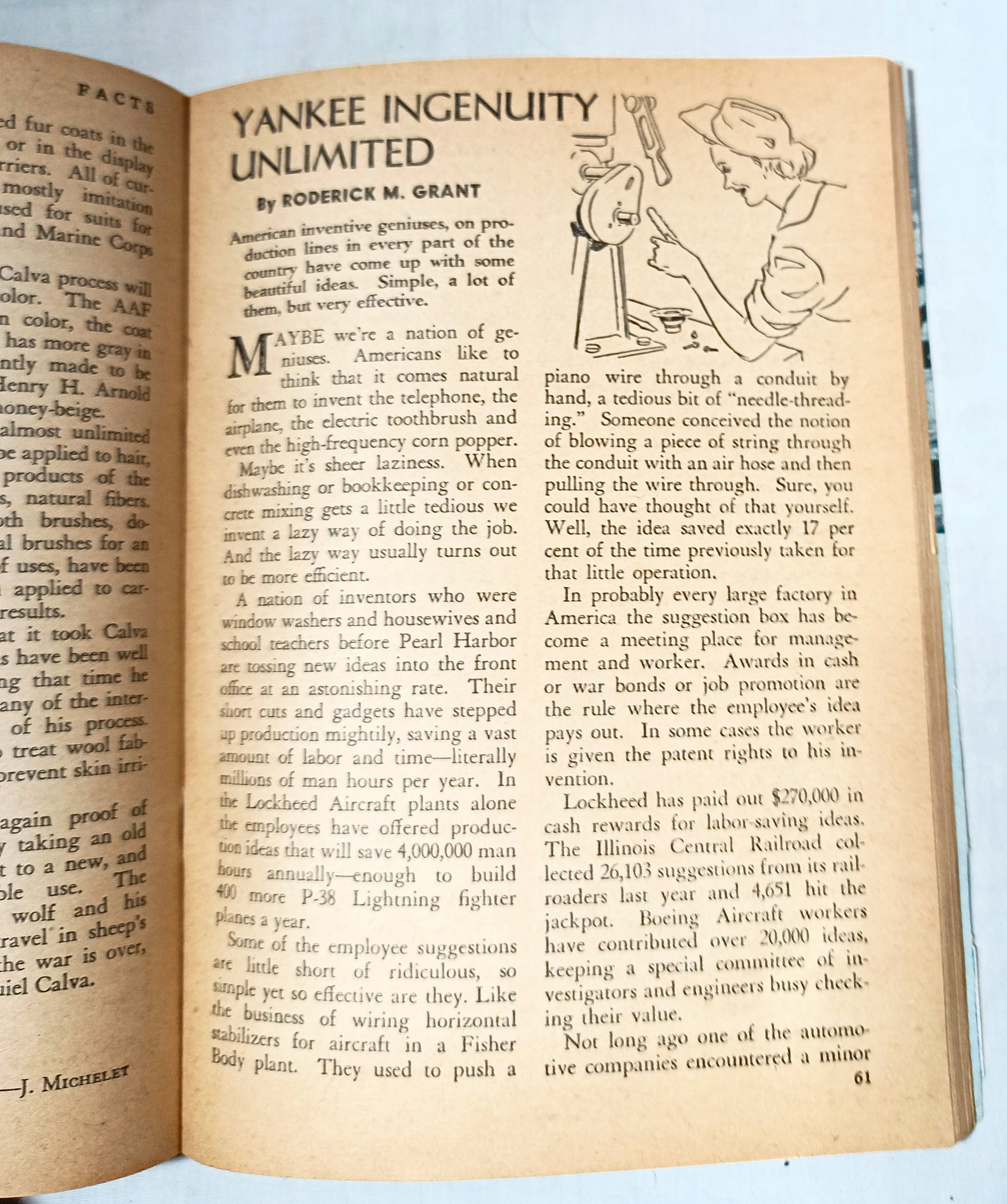 Facts - The Magazine Of Essential Reading September 1944 WW2 D-Day - Tuliptuff