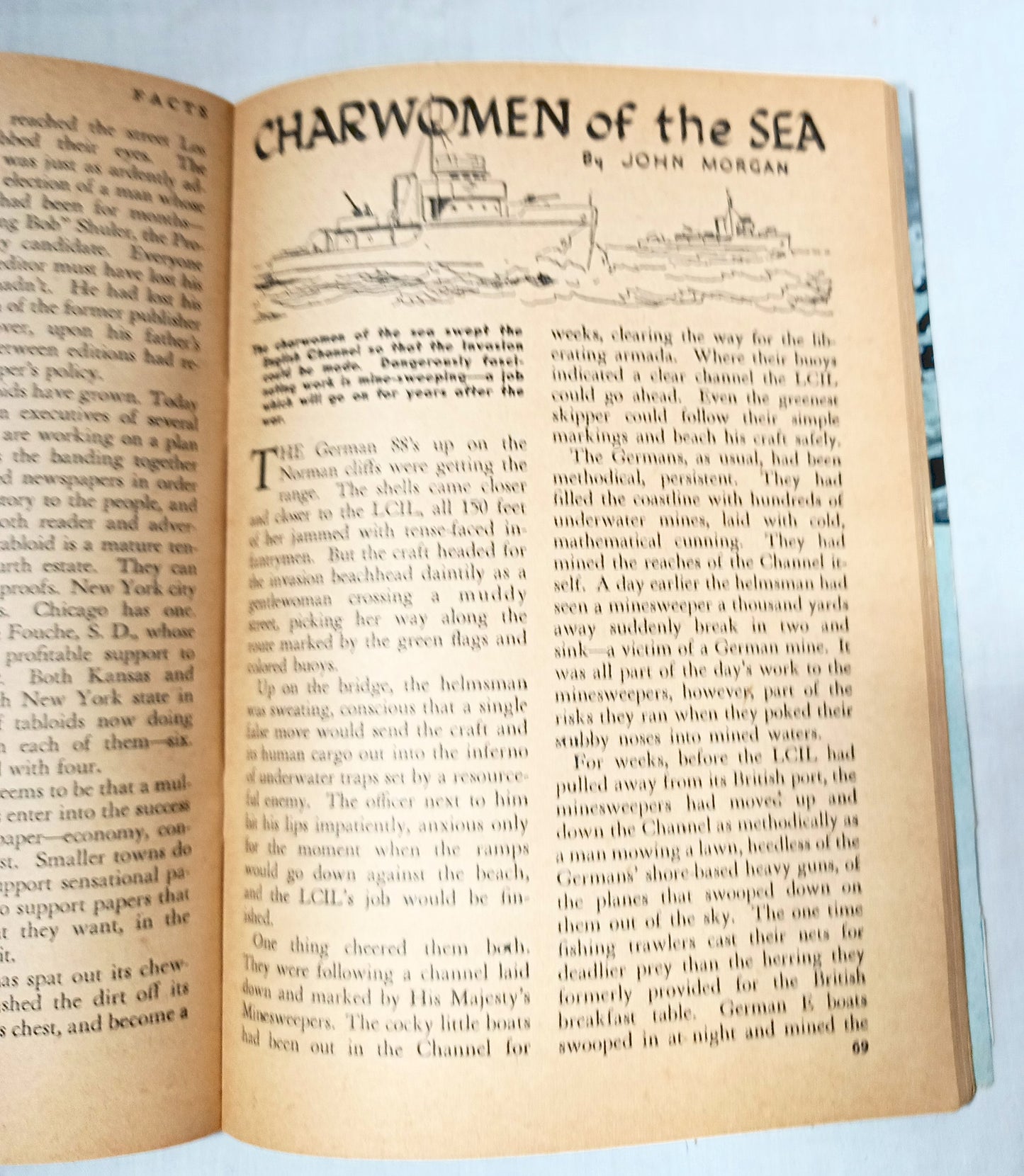 Facts - The Magazine Of Essential Reading September 1944 WW2 D-Day - Tuliptuff