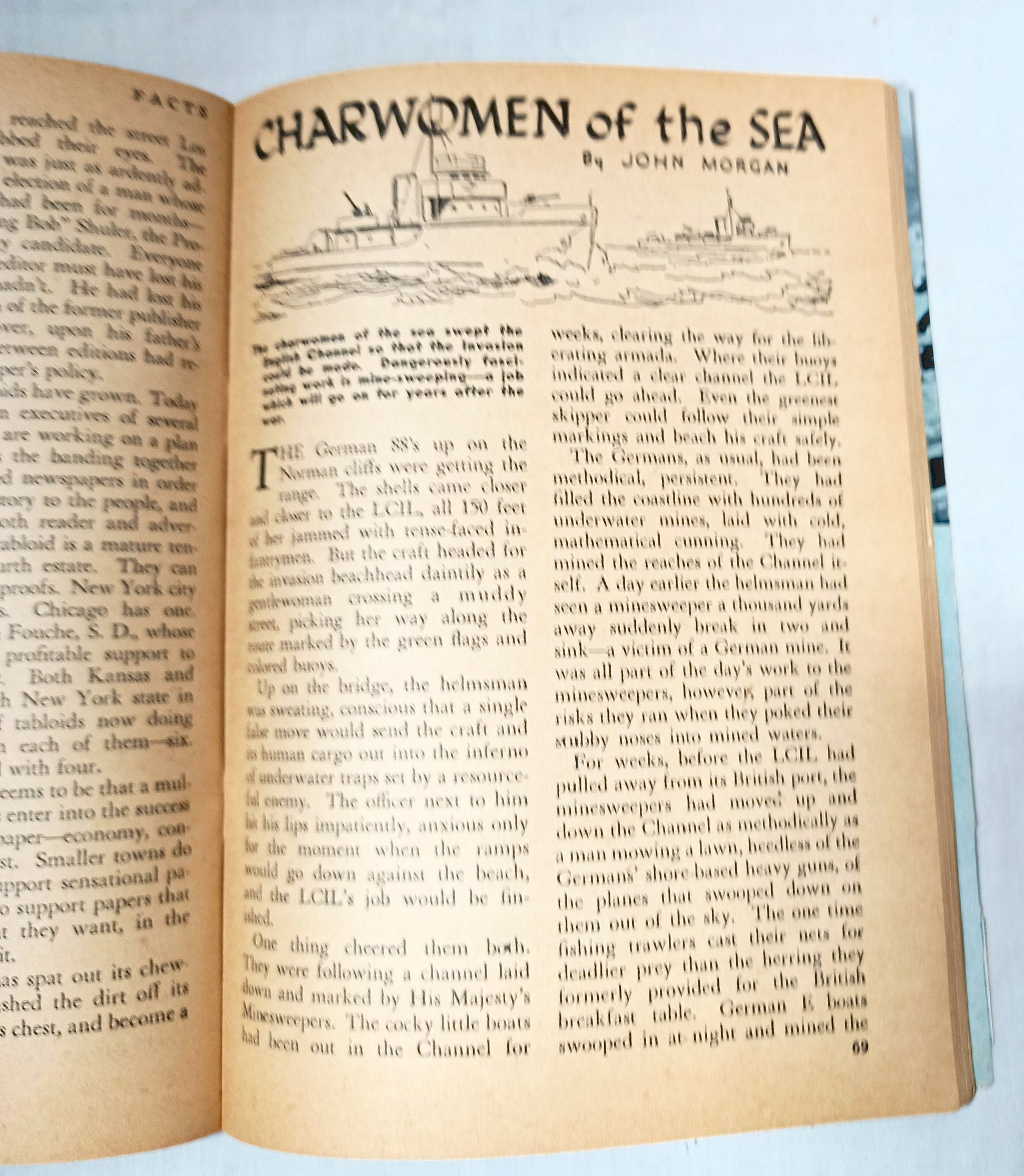 Facts - The Magazine Of Essential Reading September 1944 WW2 D-Day - Tuliptuff