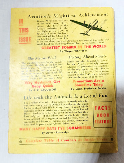 Facts - The Magazine Of Essential Reading September 1944 WW2 D-Day - Tuliptuff