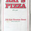 Famous Original Ray's Pizza 250 E Houston NYC Takeout Menu 1998 - TulipStuff