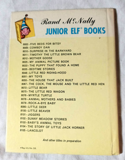 Farm Pets Anna Ratzesberger Rand McNally Junior Elf Book 1954 - TulipStuff