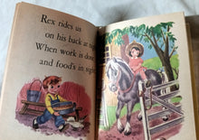 Load image into Gallery viewer, Farm Pets Anna Ratzesberger Rand McNally Junior Elf Book 1954 - TulipStuff
