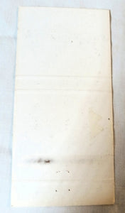 Fat 'N Mike's Sports Connection Denver Matchbook Cover 1980's - TulipStuff
