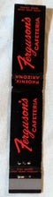 Load image into Gallery viewer, Ferguson&#39;s Cafeteria Phoenix Arizona Matchbook Cover Early 1960&#39;s  TulipStuff

