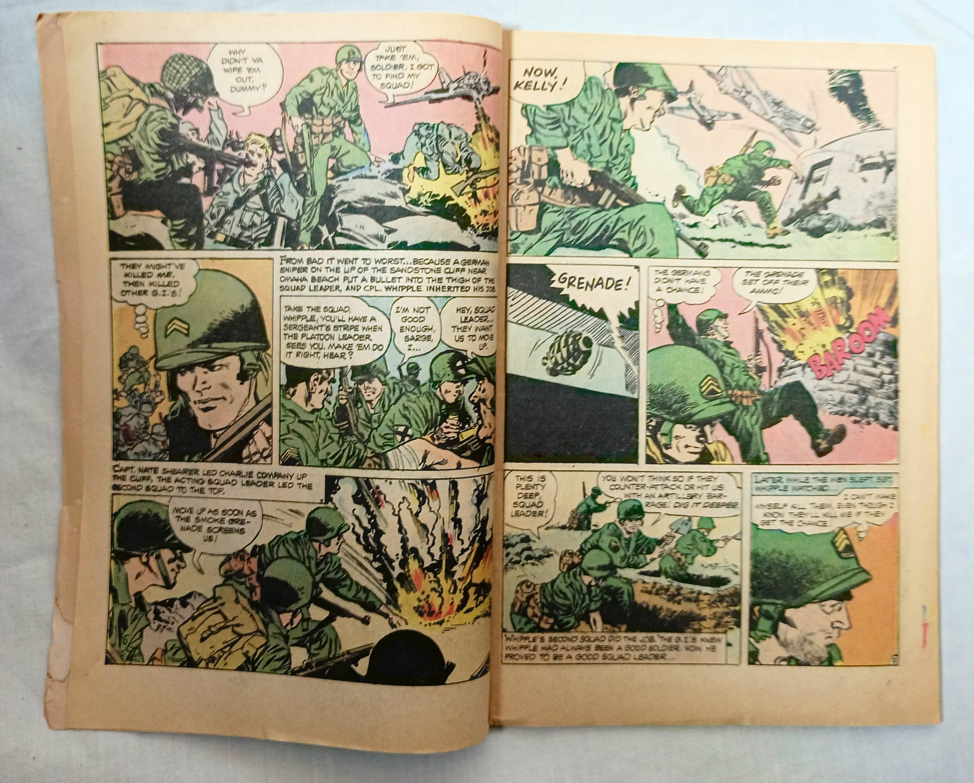 Fightin' Army 130 February 1978 Charlton Comics Civil War Man Of Peace - TulipStuff