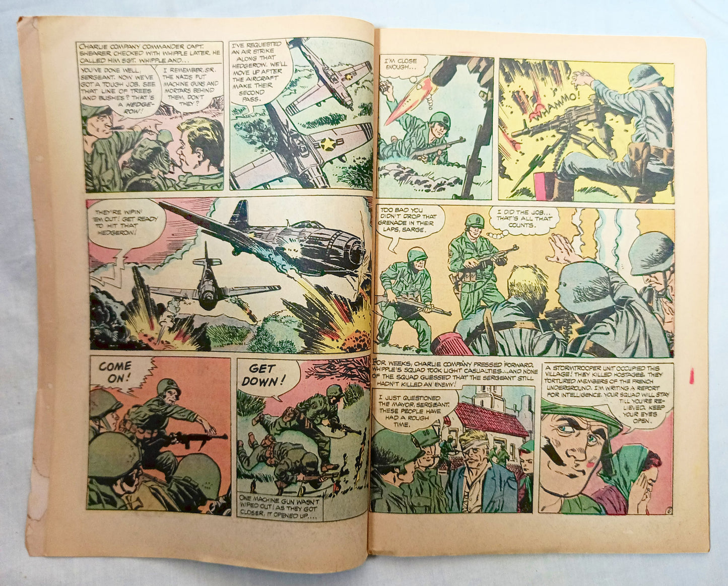 Fightin' Army 130 February 1978 Charlton Comics Civil War Man Of Peace - TulipStuff