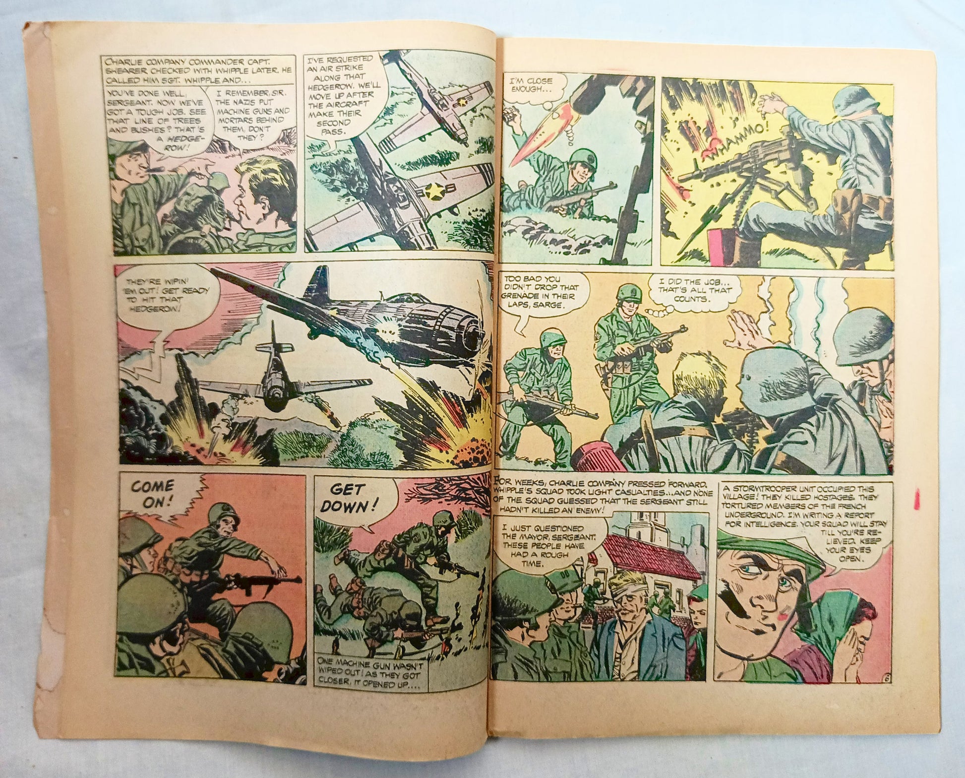 Fightin' Army 130 February 1978 Charlton Comics Civil War Man Of Peace - TulipStuff