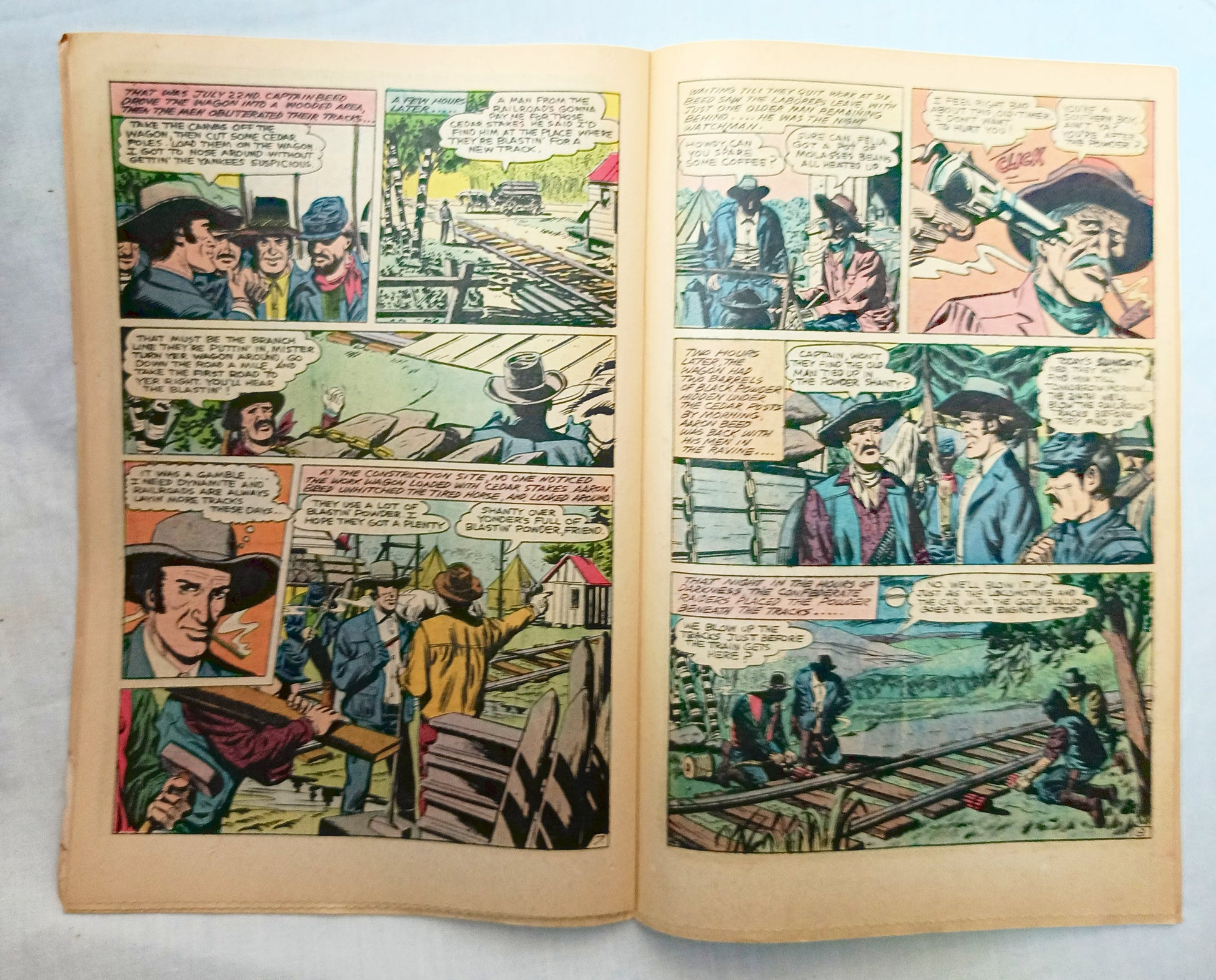 Fightin' Army 130 February 1978 Charlton Comics Civil War Man Of Peace - TulipStuff