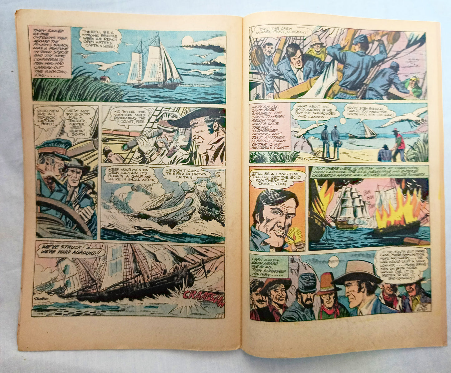Fightin' Army 130 February 1978 Charlton Comics Civil War Man Of Peace - TulipStuff