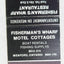 Fisherman's Wharf Motel Cottages Restaurant Meaford ON Matchbook 1970's - TulipStuff