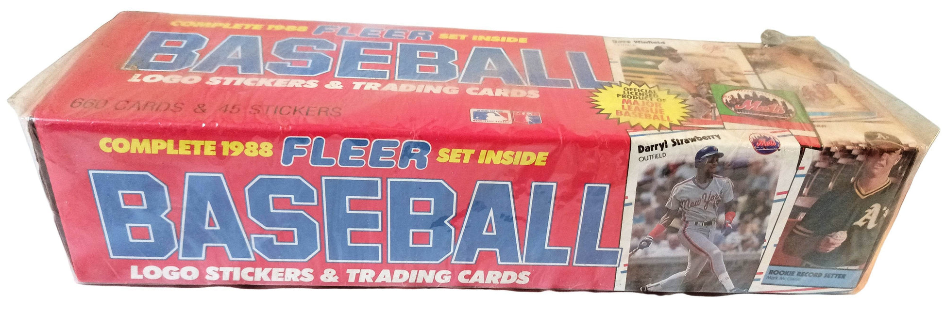 Complete 1988 Fleer Baseball Set 660 Trading Cards 45 Logo Stickers - TulipStuff