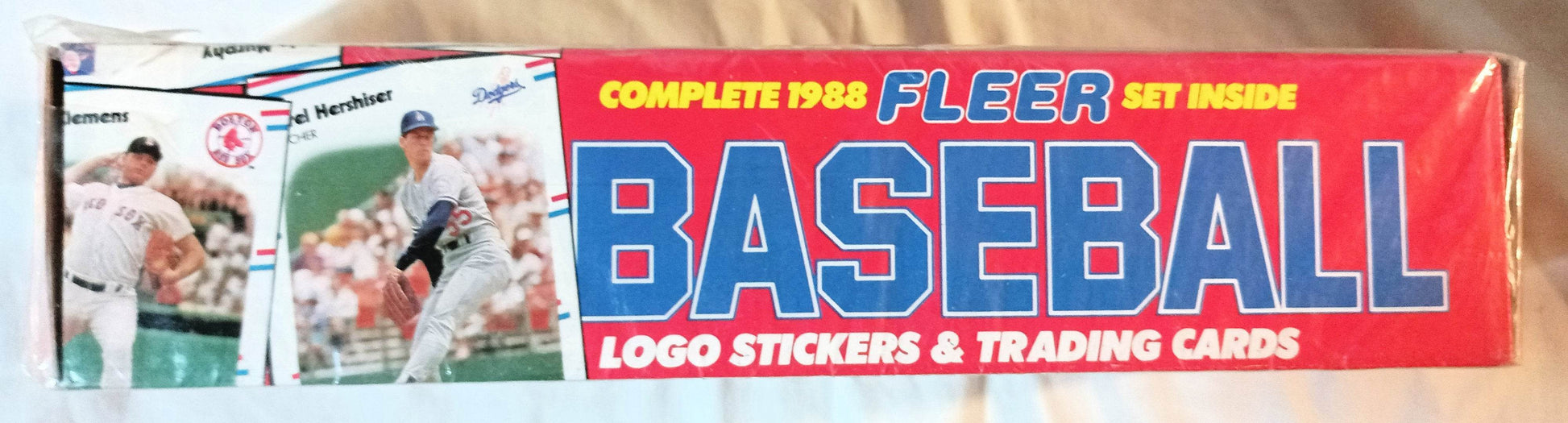Complete 1988 Fleer Baseball Set 660 Trading Cards 45 Logo Stickers - TulipStuff