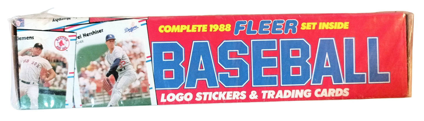 Complete 1988 Fleer Baseball Set 660 Trading Cards 45 Logo Stickers - TulipStuff