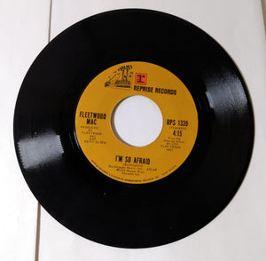 Fleetwood Mac Over My Head 7" 45rpm Vinyl Record Reprise RPS1339 1975 - TulipStuff