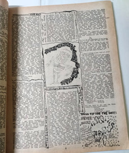 Flipside Issue #43 1984 Punk Fanzine Exploited Bad Religion C.O.C. Kraut - TulipStuff
