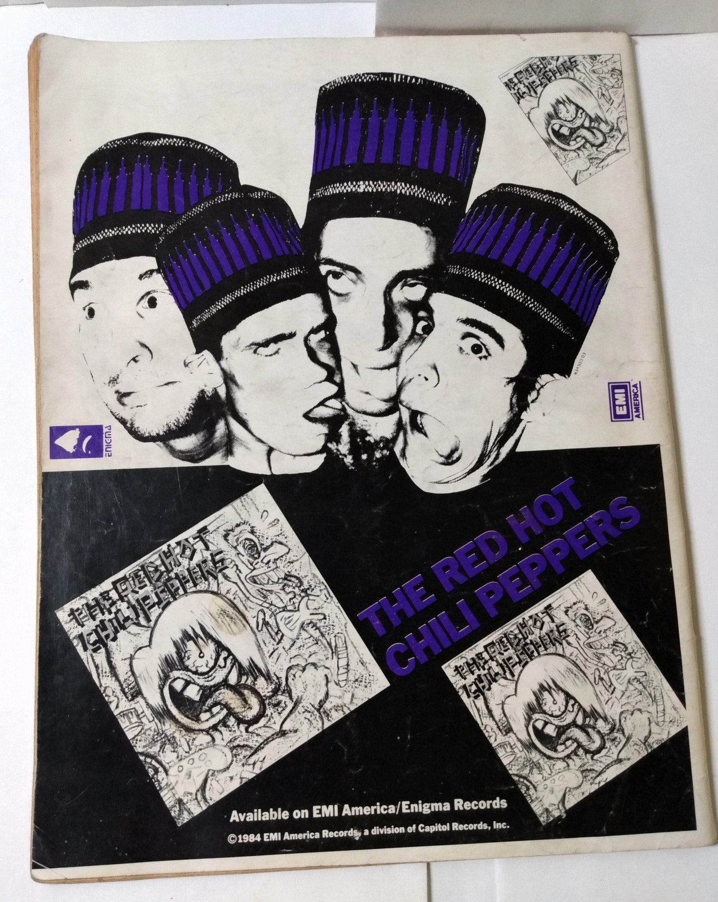 Flipside Issue #43 1984 Punk Fanzine Exploited Bad Religion C.O.C. Kraut - TulipStuff