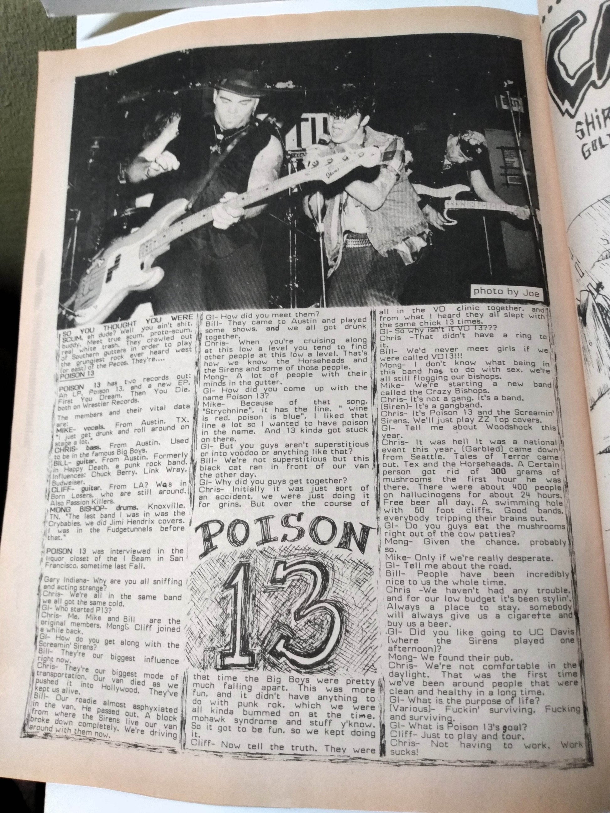 Flipside Issue #48 Spring 1986 Punk Fanzine Descendents Fear Scream Necros - TulipStuff