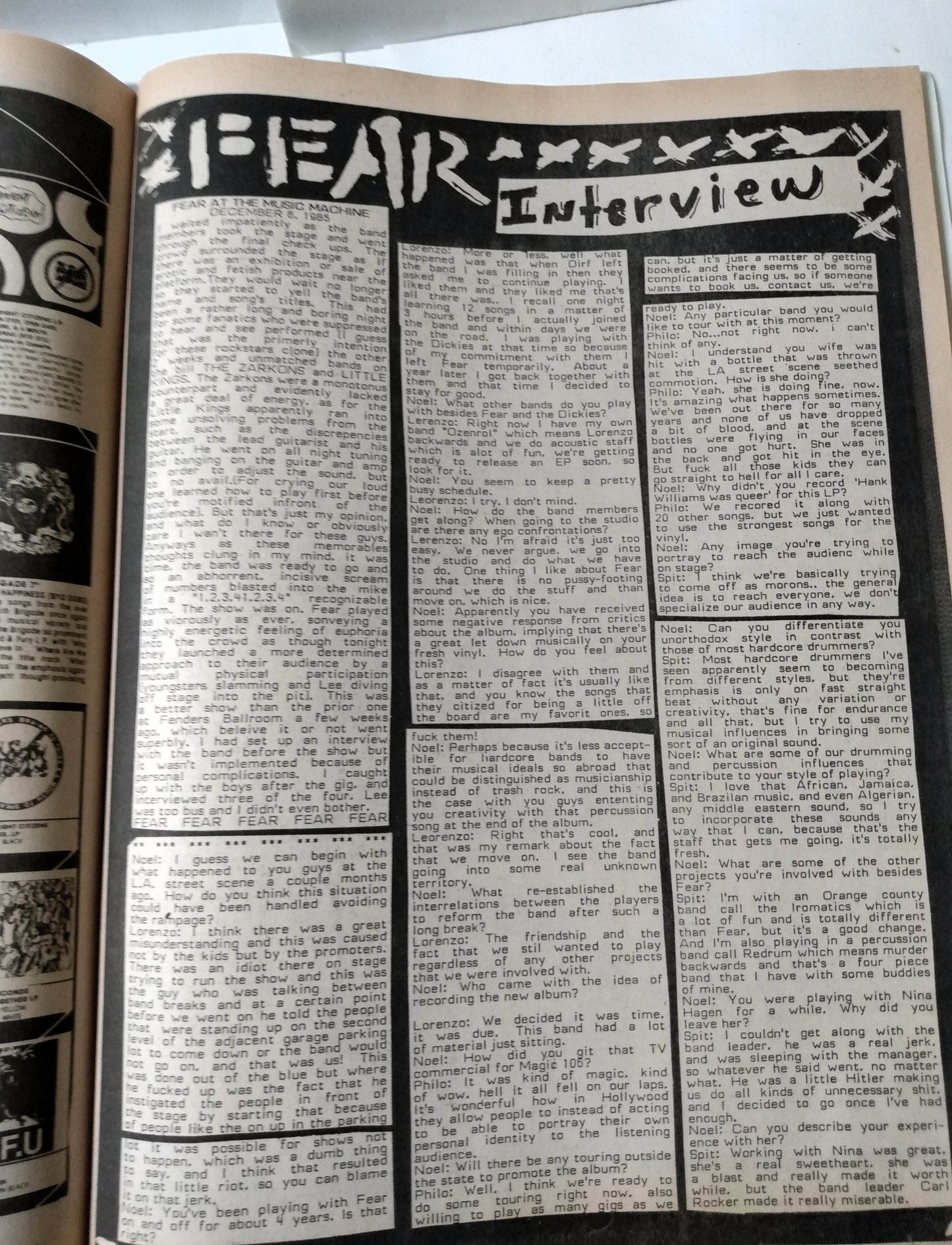 Flipside Issue #48 Spring 1986 Punk Fanzine Descendents Fear Scream Necros - TulipStuff