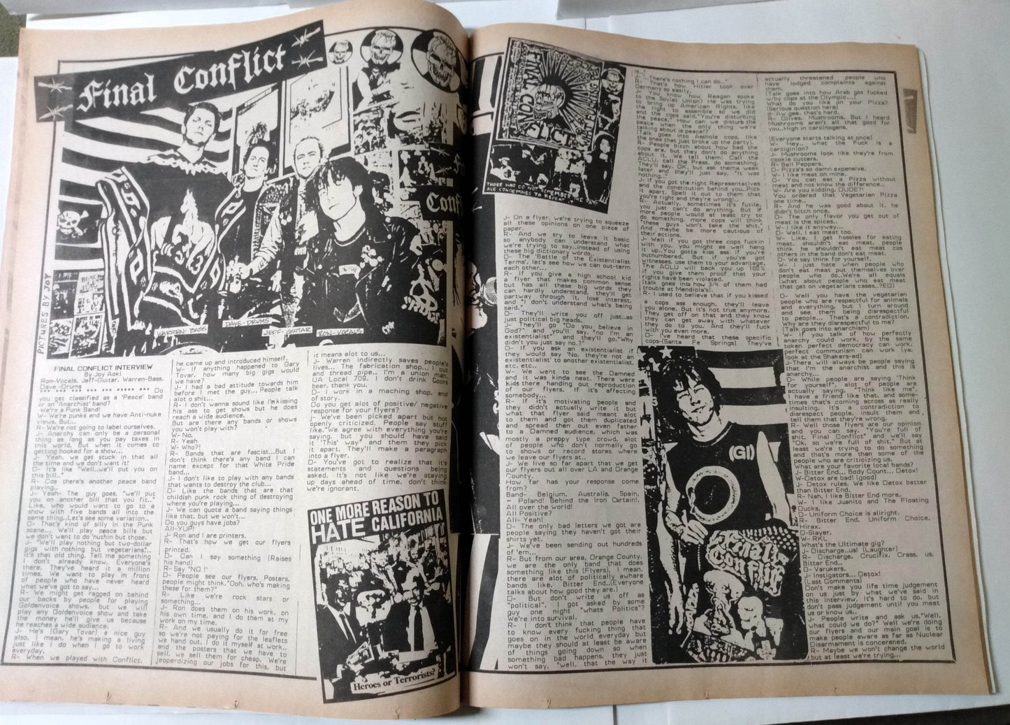 Flipside Issue #48 Spring 1986 Punk Fanzine Descendents Fear Scream Necros - TulipStuff