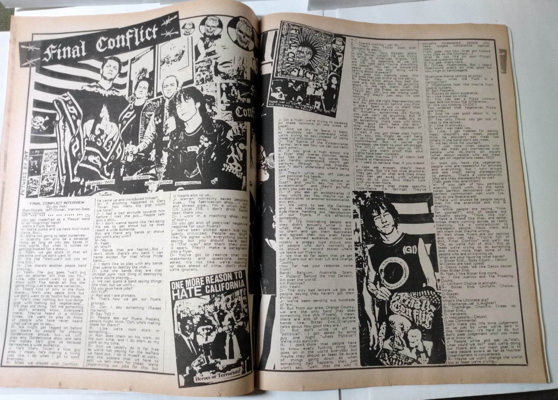 Flipside Issue #48 Spring 1986 Punk Fanzine Descendents Fear Scream Necros - TulipStuff
